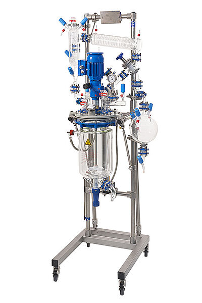 miniPilot® 10 liter glass pilot reactor system