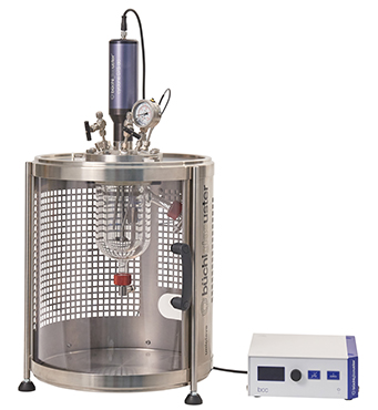 uniclave - stirred lab autoclave interchangeable reaction vessel in glass and metal