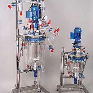 Floor model and table model - glass reactor