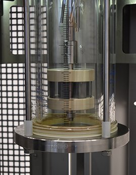Corrosion testing autoclave – rotating cage (PEEK)  