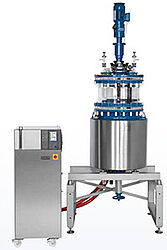250 liters reactor with temperature control system
