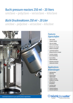 Midscale Pressure Reactors 250 ml – 20 liters
