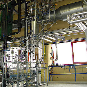 DN400 rectification column