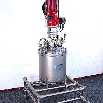 50 liter, 10 bar hydrogenation reactor, mobile