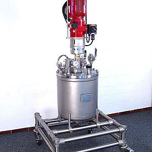 50 liter, 10 bar hydrogenation reactor, mobile