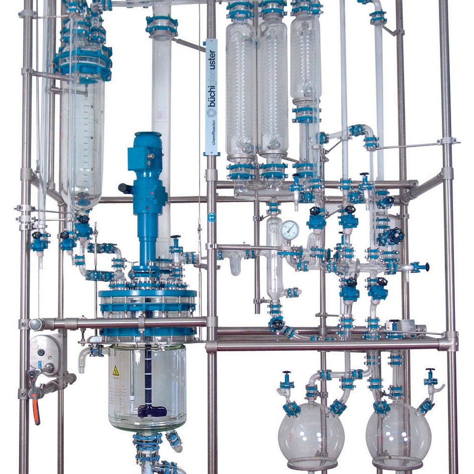 GR60 glass overhead  with vertical condensers