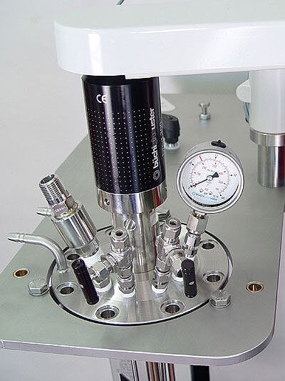 Coverplate of the pressure reactor kiloclave 