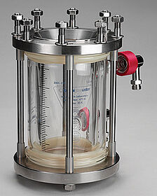 Type 2 Glass / Steel / Hastelloy pressure reactor 