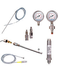 temperature, pressure, pH probes for pressure reactors 