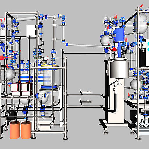 engineering of complete chemical research plant