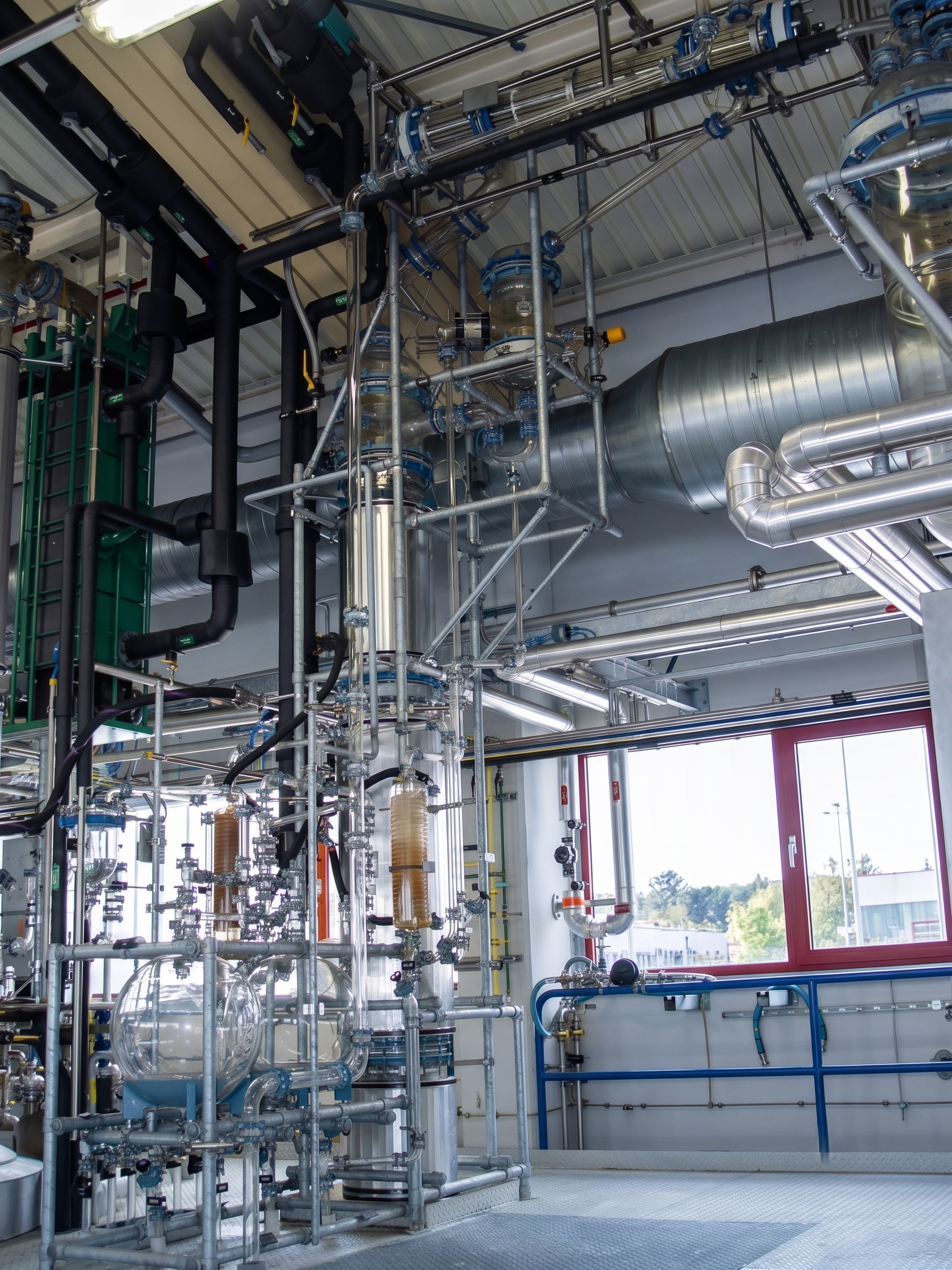 Production scale rectification system