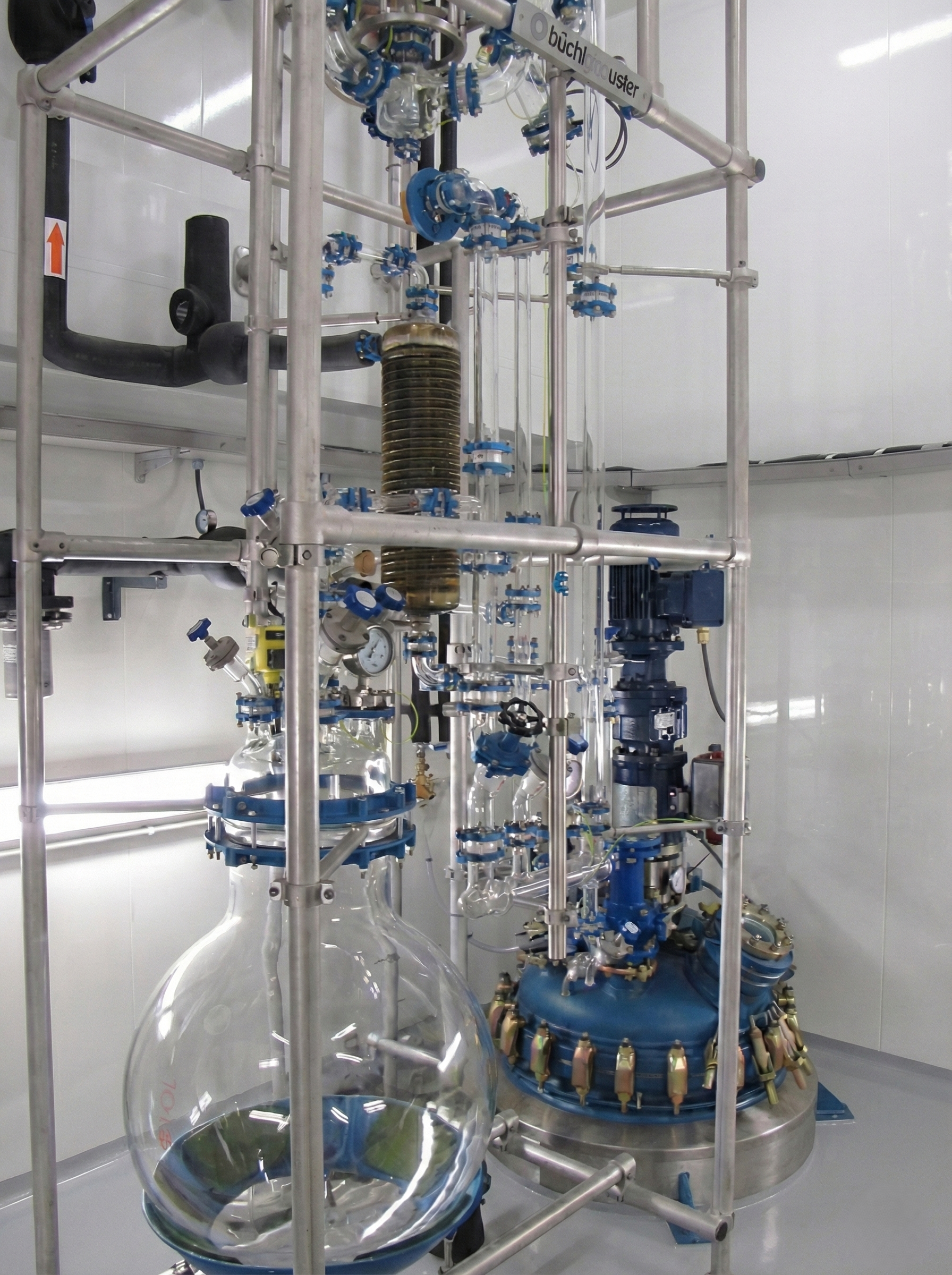 Solvent recovery plant