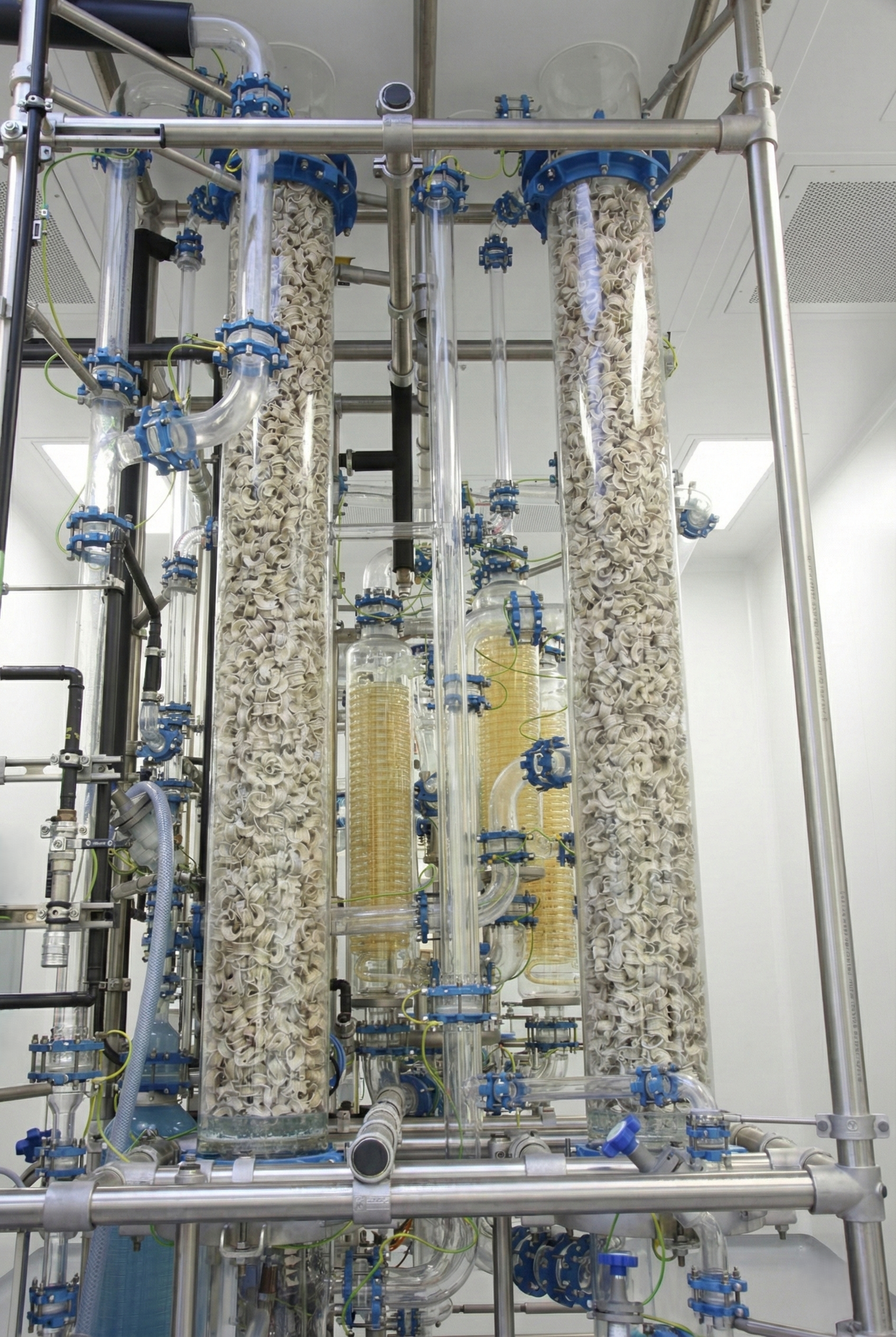 Production & process scale gas scrubbers