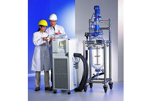 TCU with 50 liters glass reactor
